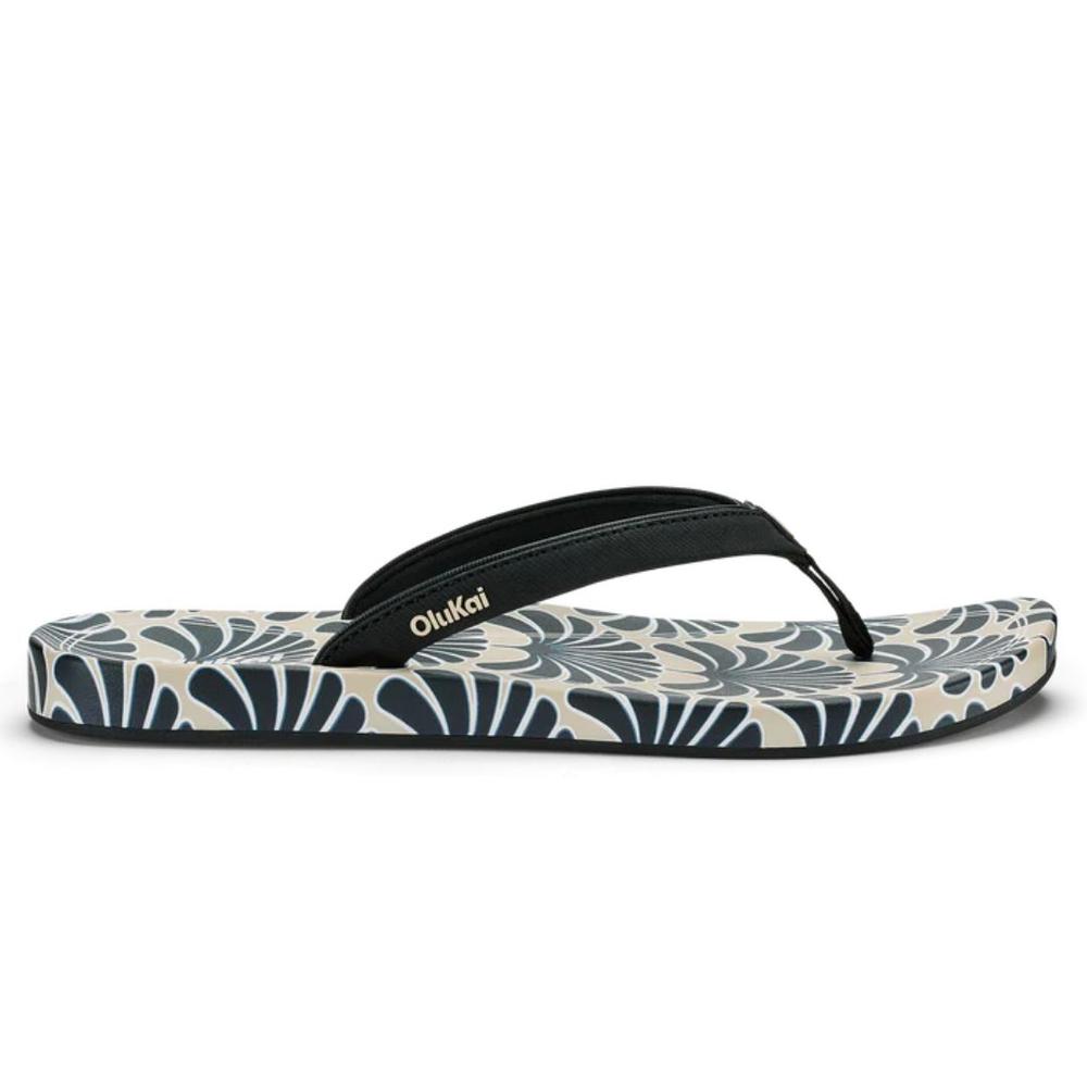 OluKai Women's ‘Uiki Sandals BLACK/PAI