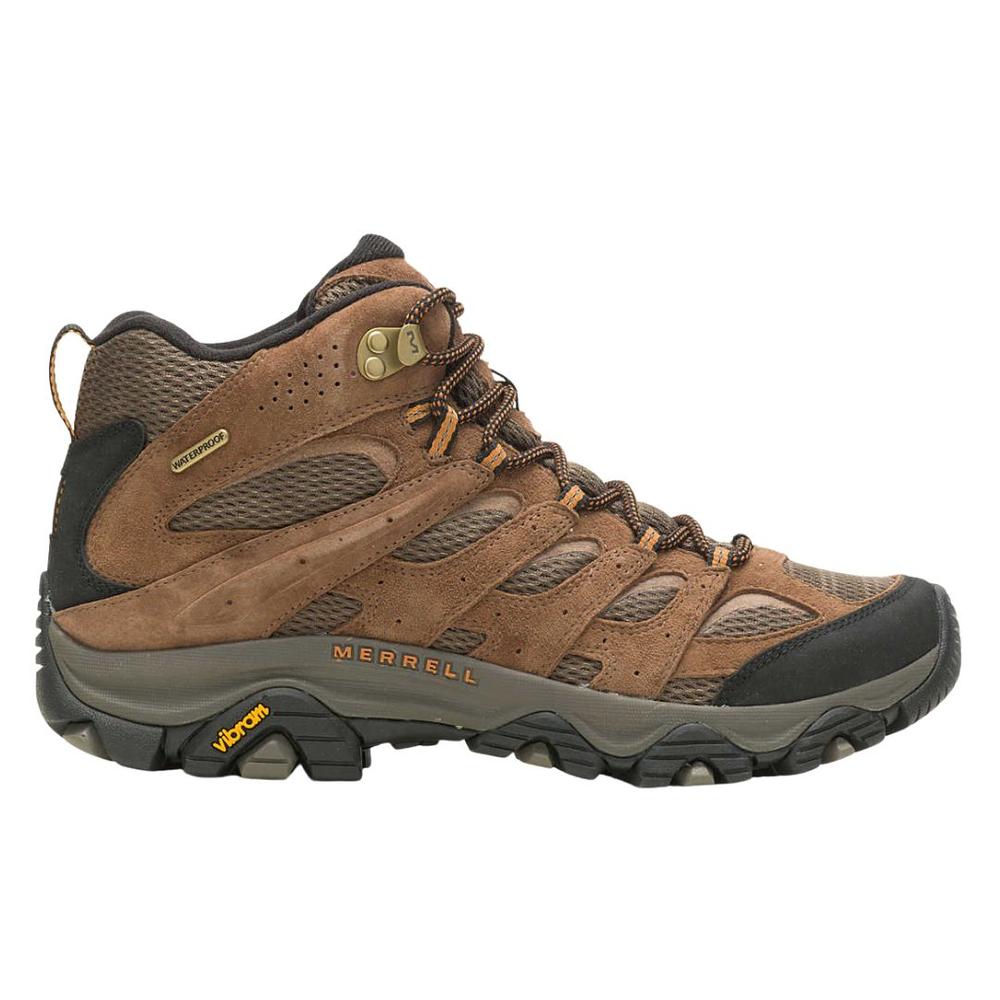 Merrell Men's Moab 3 Mid Waterproof Hiking Boots EARTH