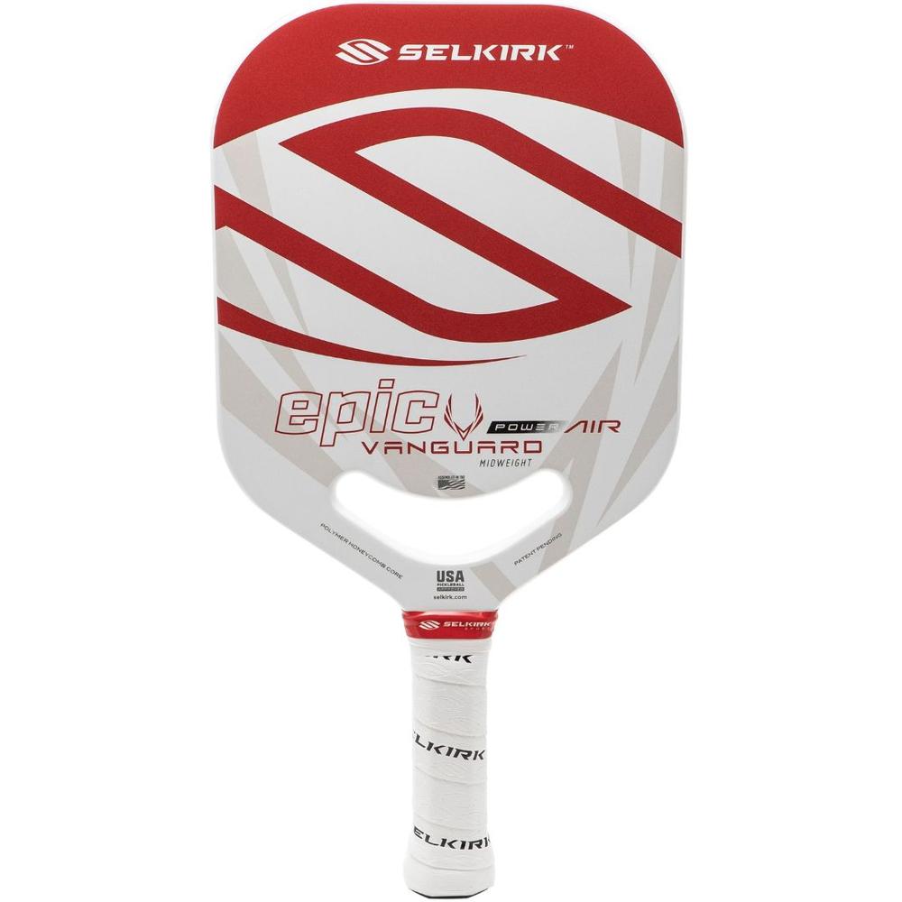 Selkirk Sport VANGUARD Power Air Epic Pickleball Paddle RED