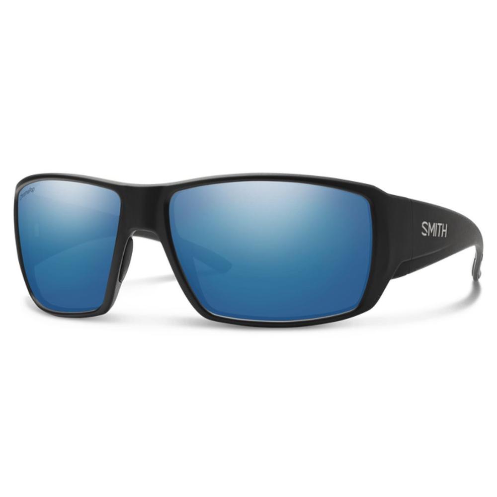 Smith Guides Choice Sunglasses MATTEBLACKCHROMAPOPPOLARIZEDBLUEMIRROR