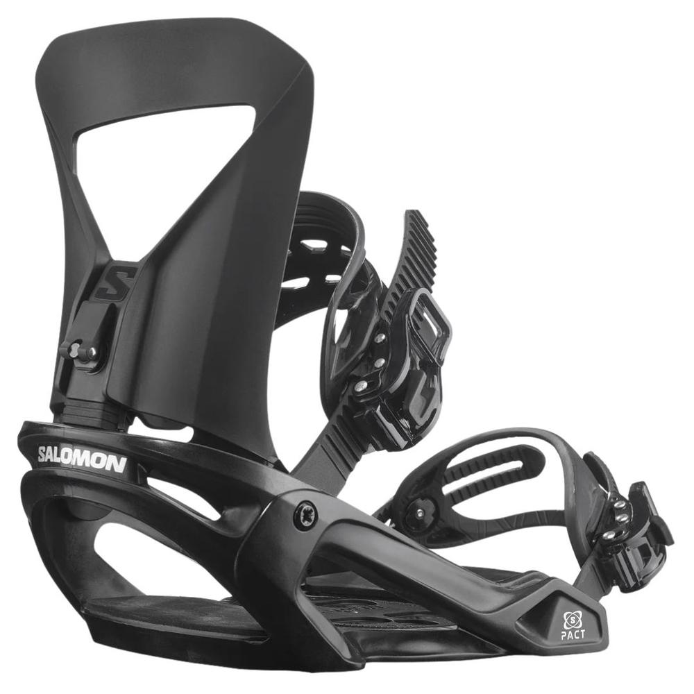 Salomon Men's PACT Snowboard Bindings 2025 BLACK