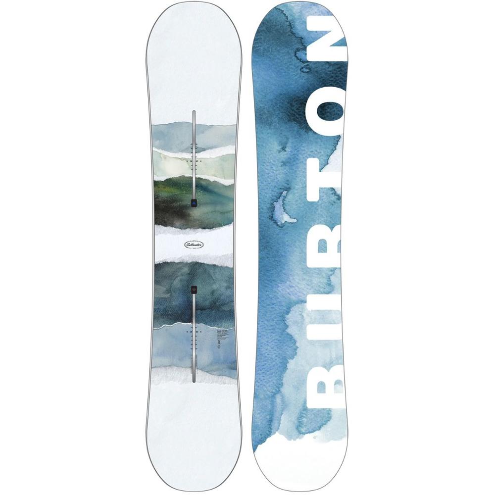 Burton Cultivator Flat Top Snowboard 2026 WATERCOLOR