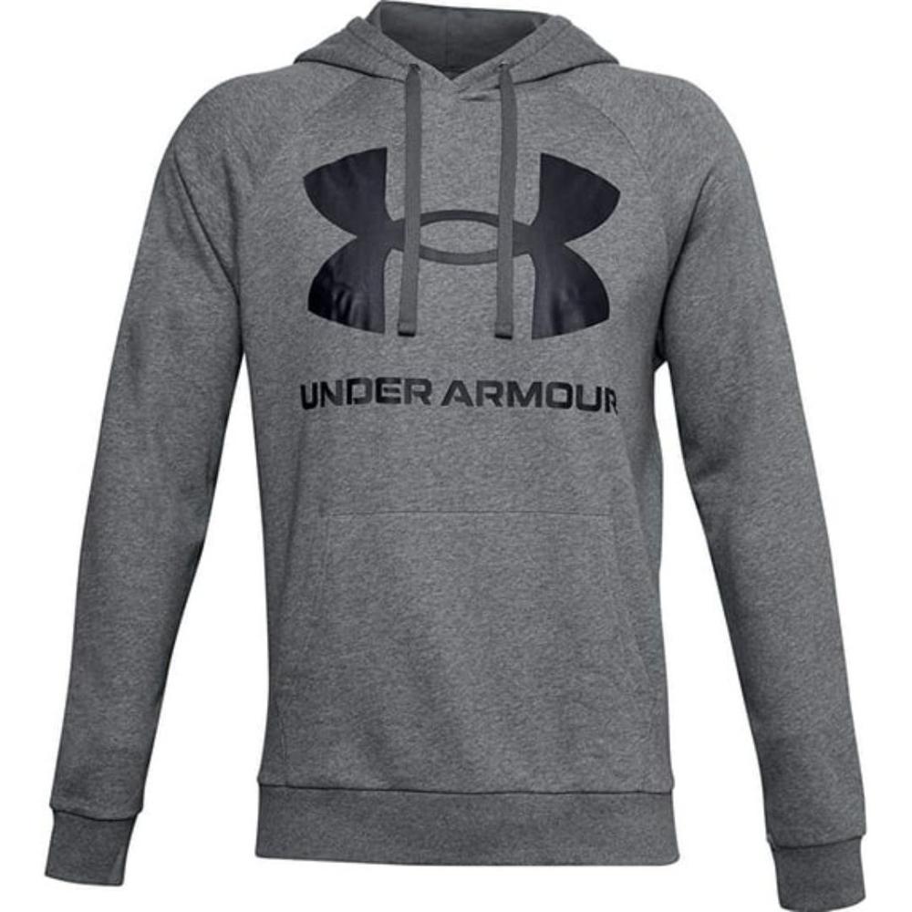 Under Armour Men's UA Rival Fleece Hoodie GREY