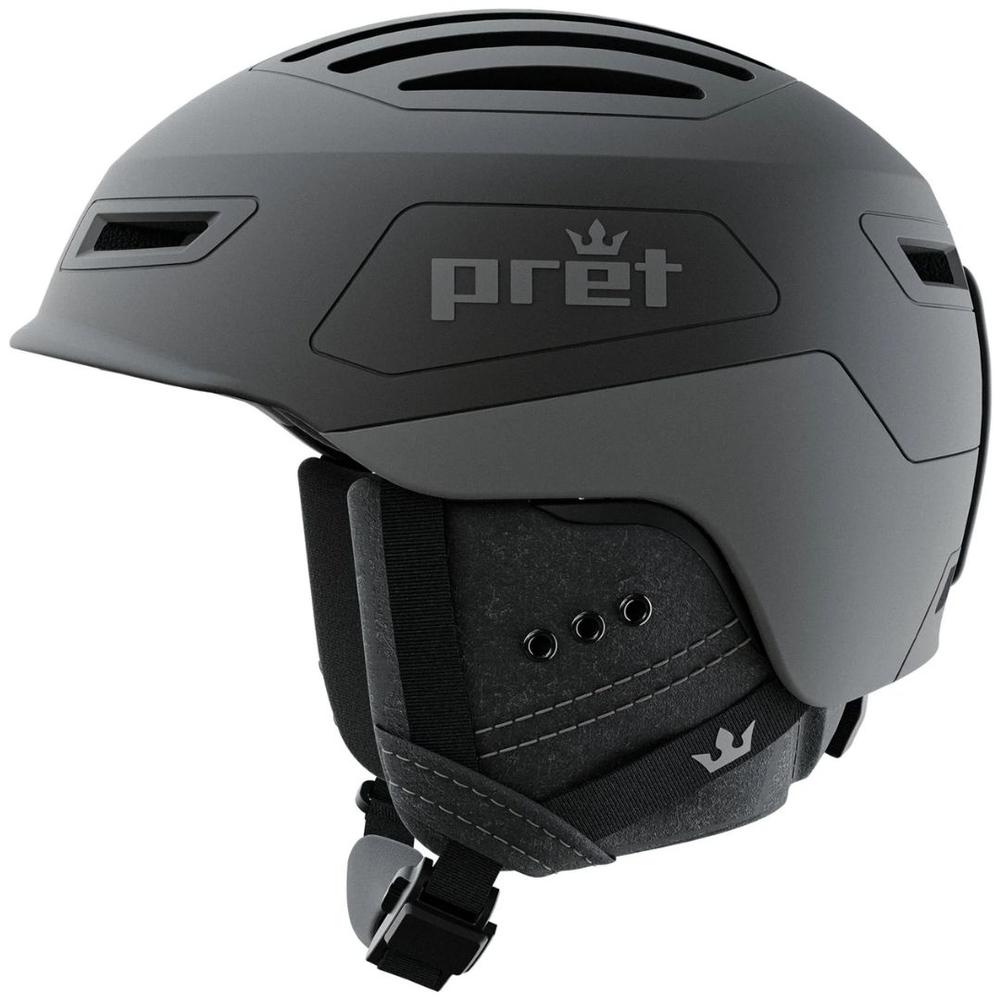 Pret Cirque Snow Helmet STEALTHBLACK
