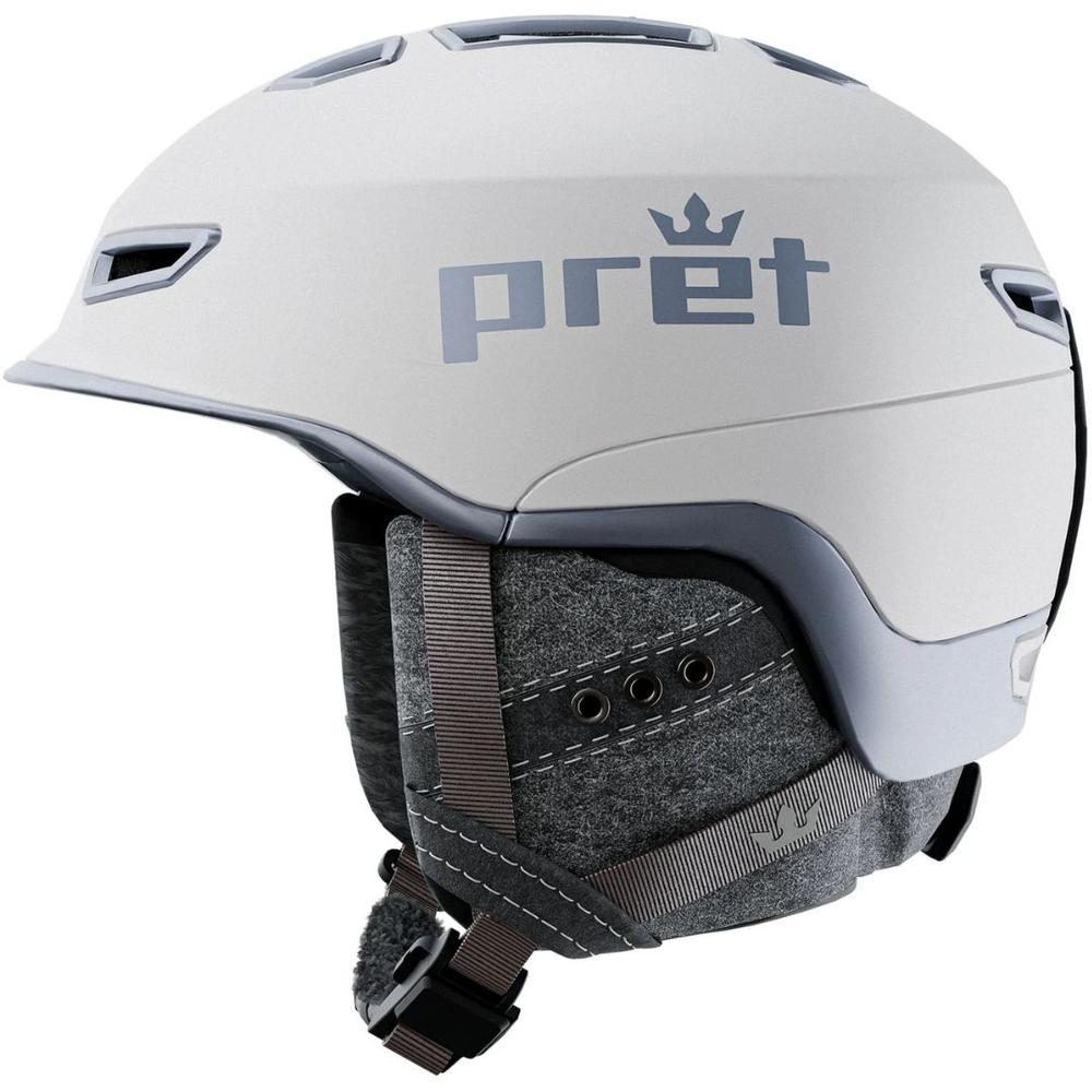 Pret Women's Vision Snow Helmet WHITE
