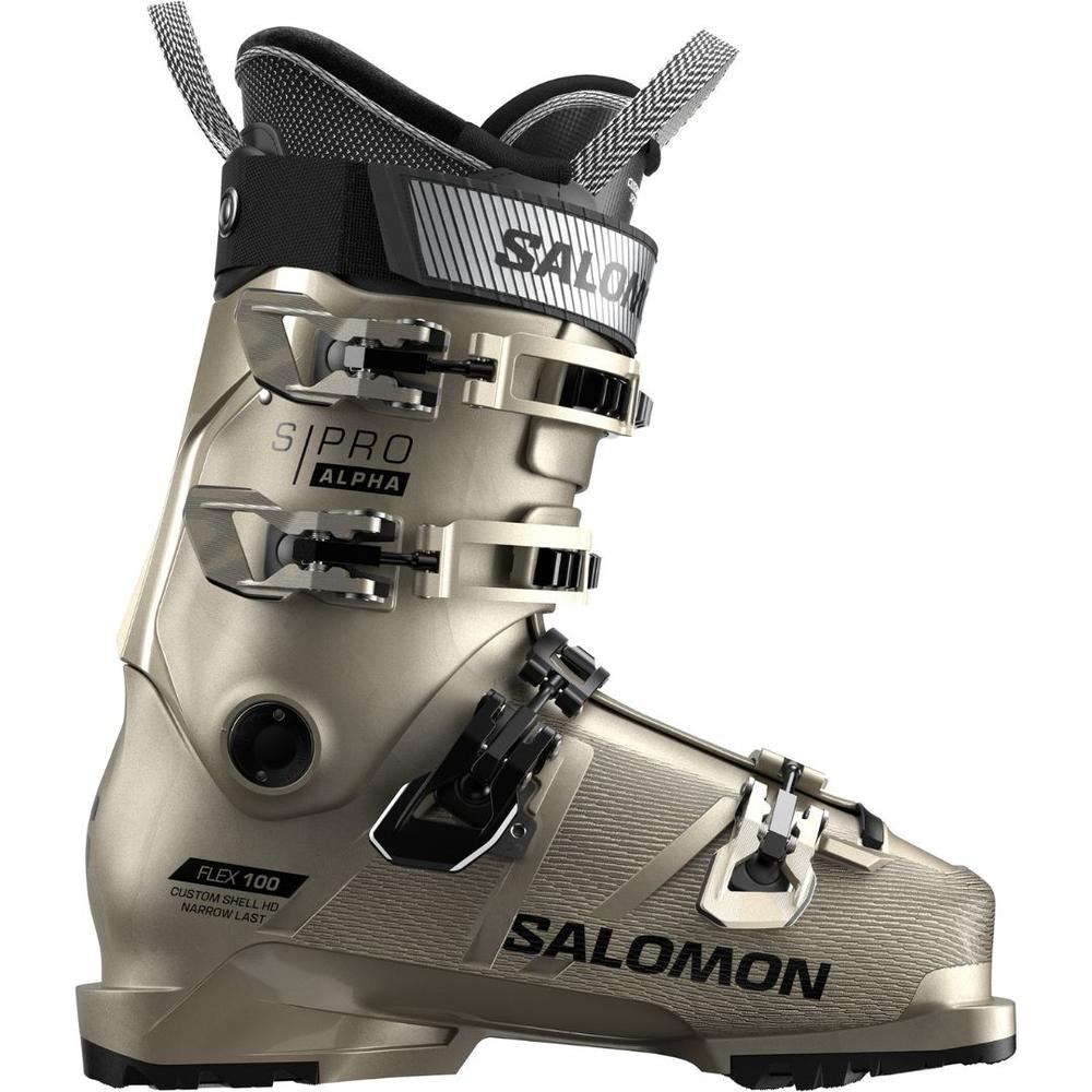 Salomon Women's S/PRO Alpha 100 GW Ski Boots 2026 LIGHTBRONZEMET./BLACK/BLACK
