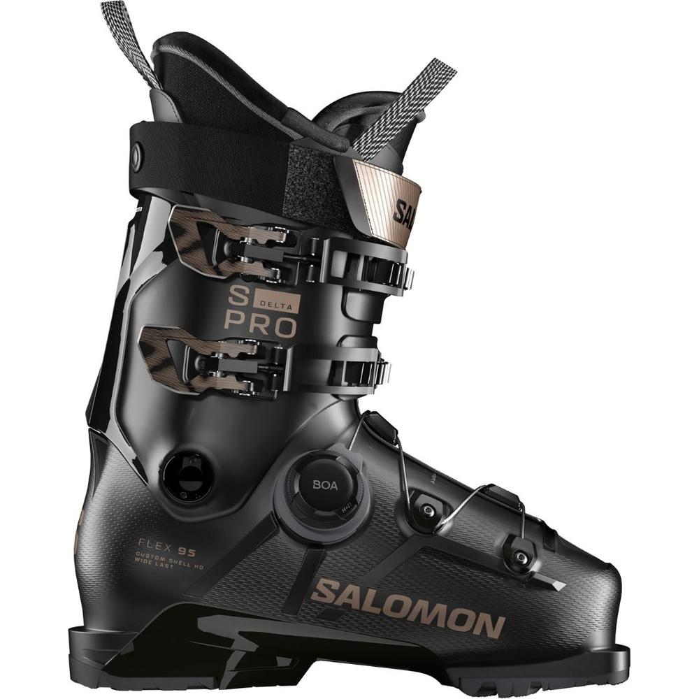 Salomon Women's S/Pro Delta BOA 95 GW Ski Boots 2026 BLACK/BLACK/PINKGOLDMETALLIC