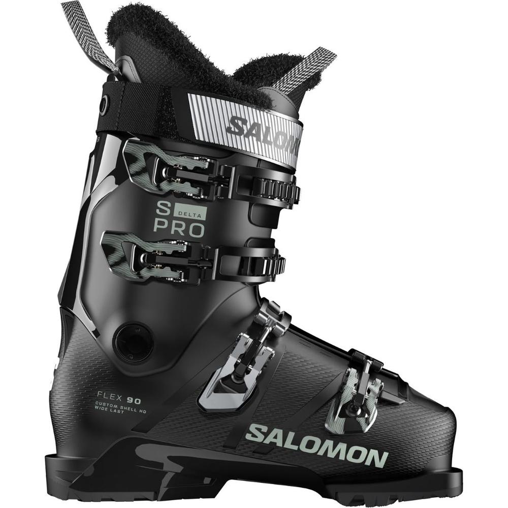Salomon Women's S/Pro Delta 90 GW Ski Boots 2026 BLACK/BLACK/CLEARLYAQUA