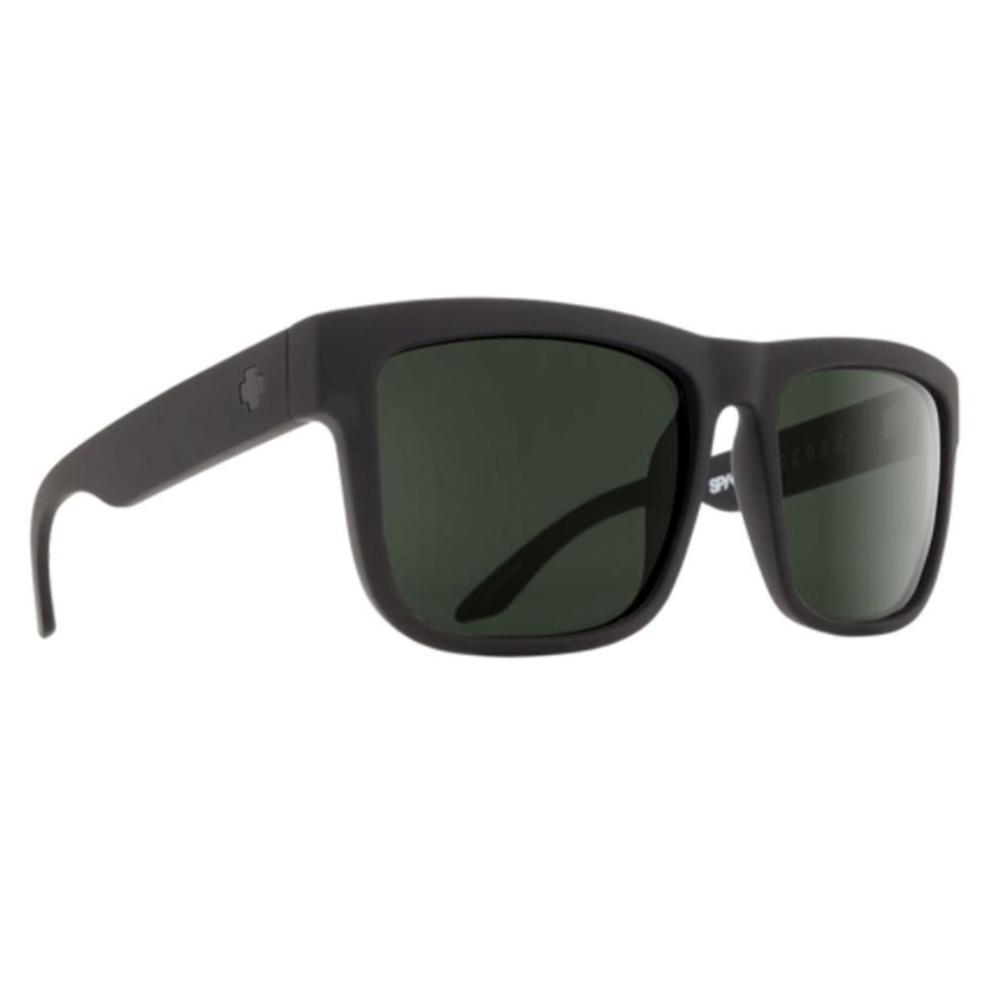  Spy Discord Sunglasses Soft Matte Black/Happy Gray Green