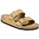Birkenstock Women's Arizona Suede Leather Sandal LATTECREAM