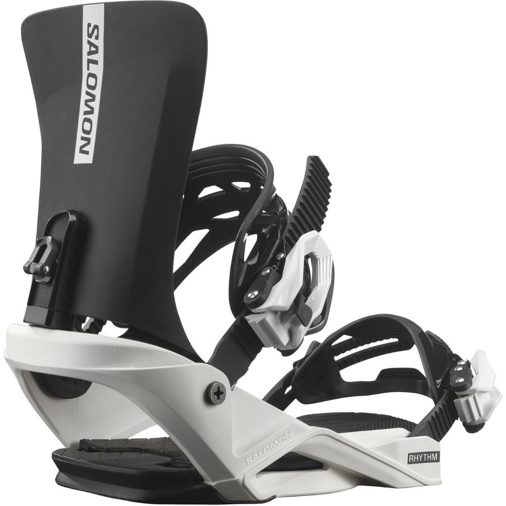 Salomon Youth Rhythm Jr Snowboard Bindings 2026 BLACK/WHITE