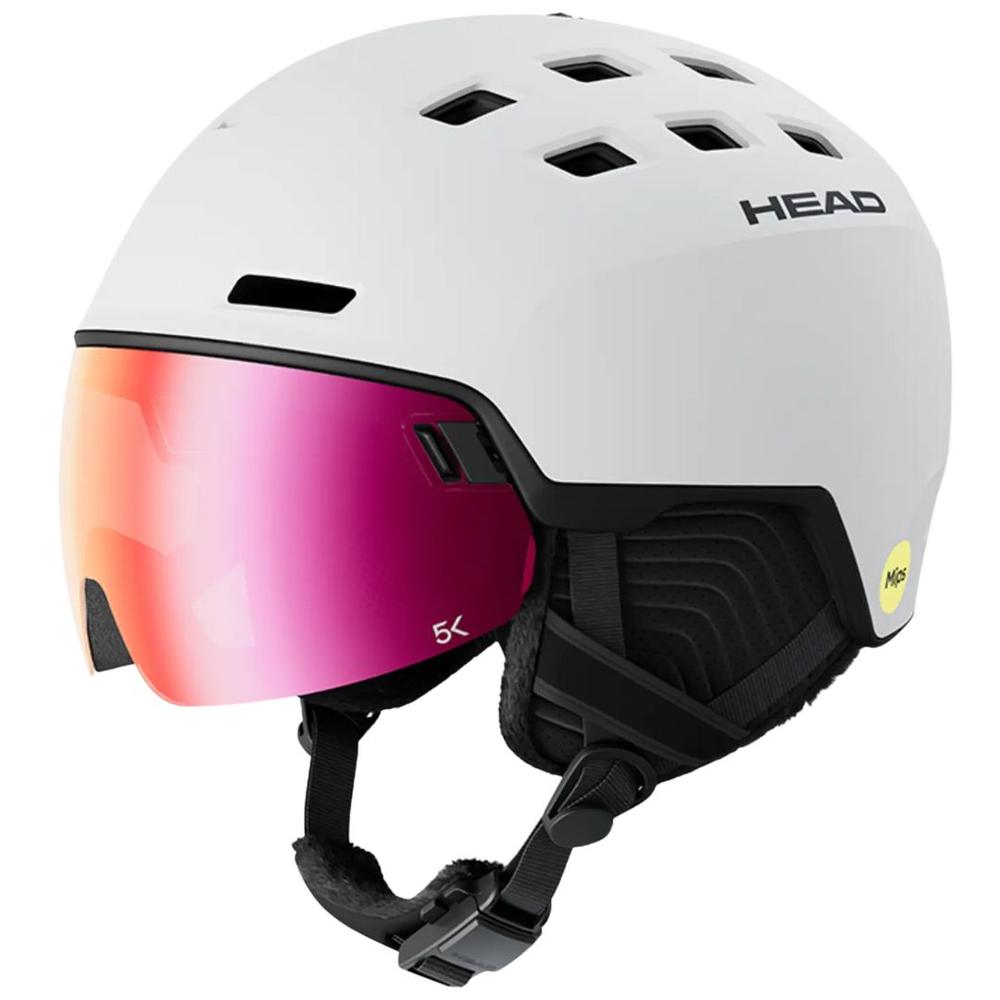 Head Radar 5K MIPS Visor Snow Helmet WHITE