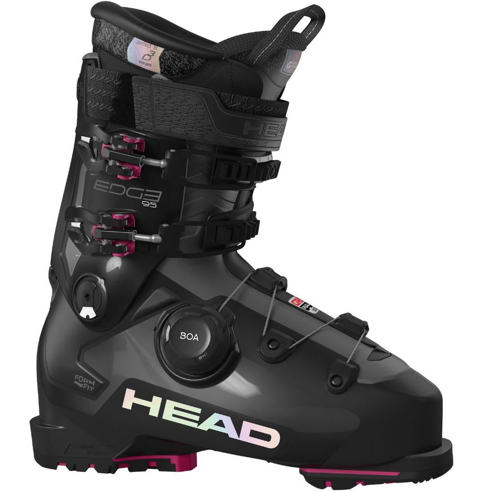Head Women's EDGE 95 W HV GW Ski Boots 2026 BLACKFUCHSIA