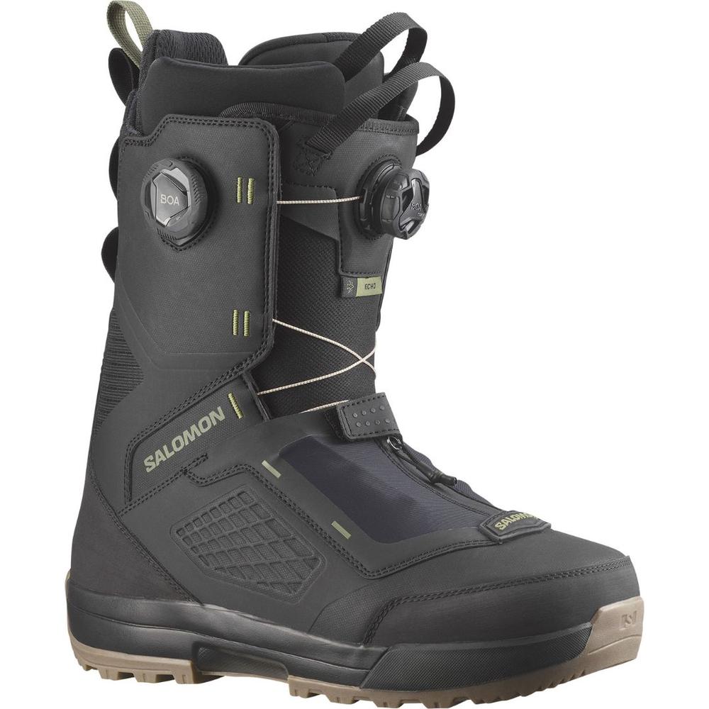 Salomon Men's Echo Dual BOA Snowboard Boots 2026 BLACK