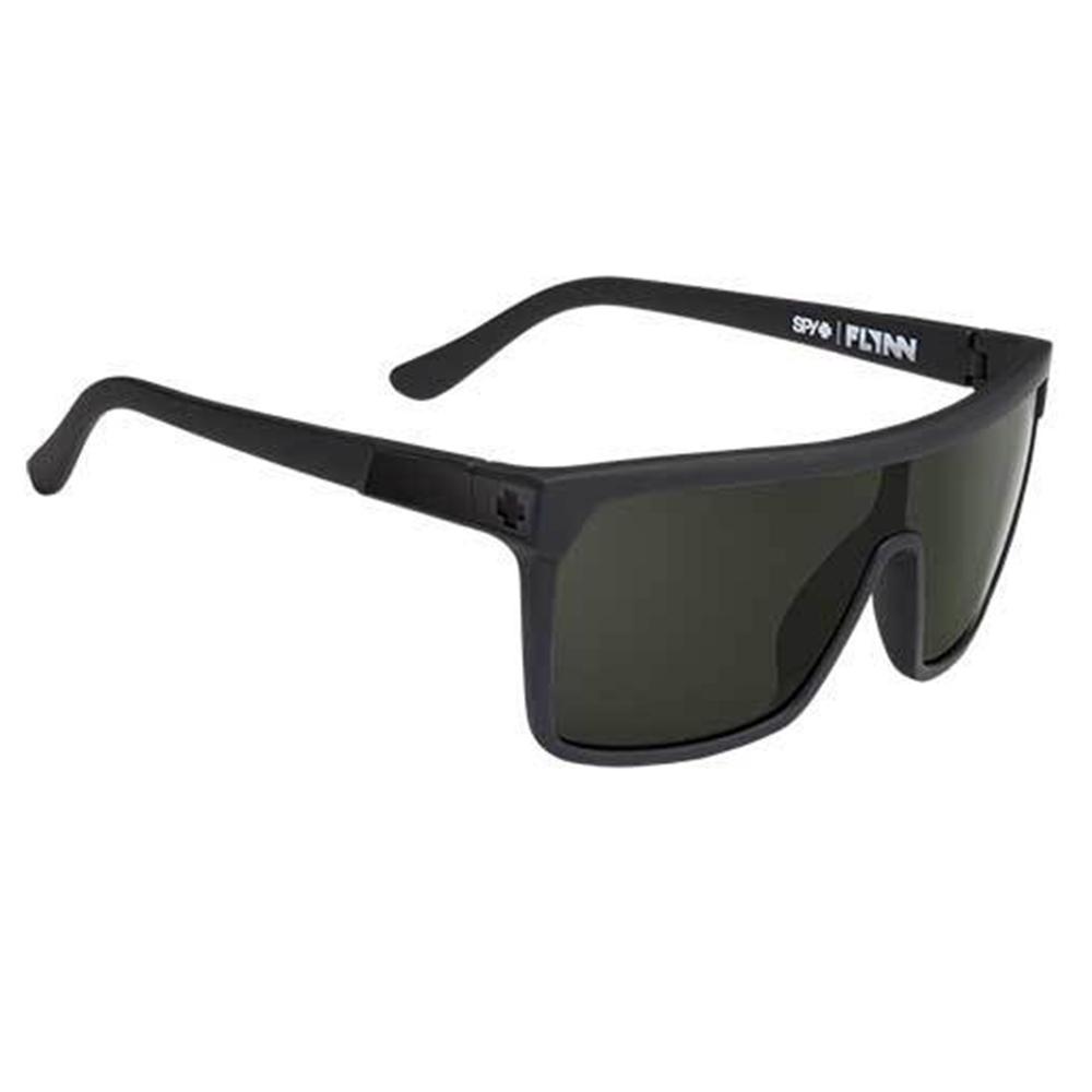  Spy Flynn Sunglasses Soft Matte Black/Happy Gray Green