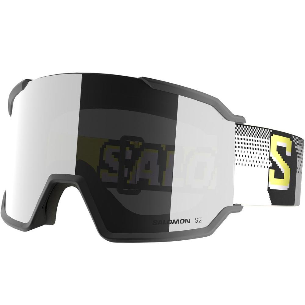 Salomon S/View 3 Snow Goggles BKPIXELSUPERWHITE