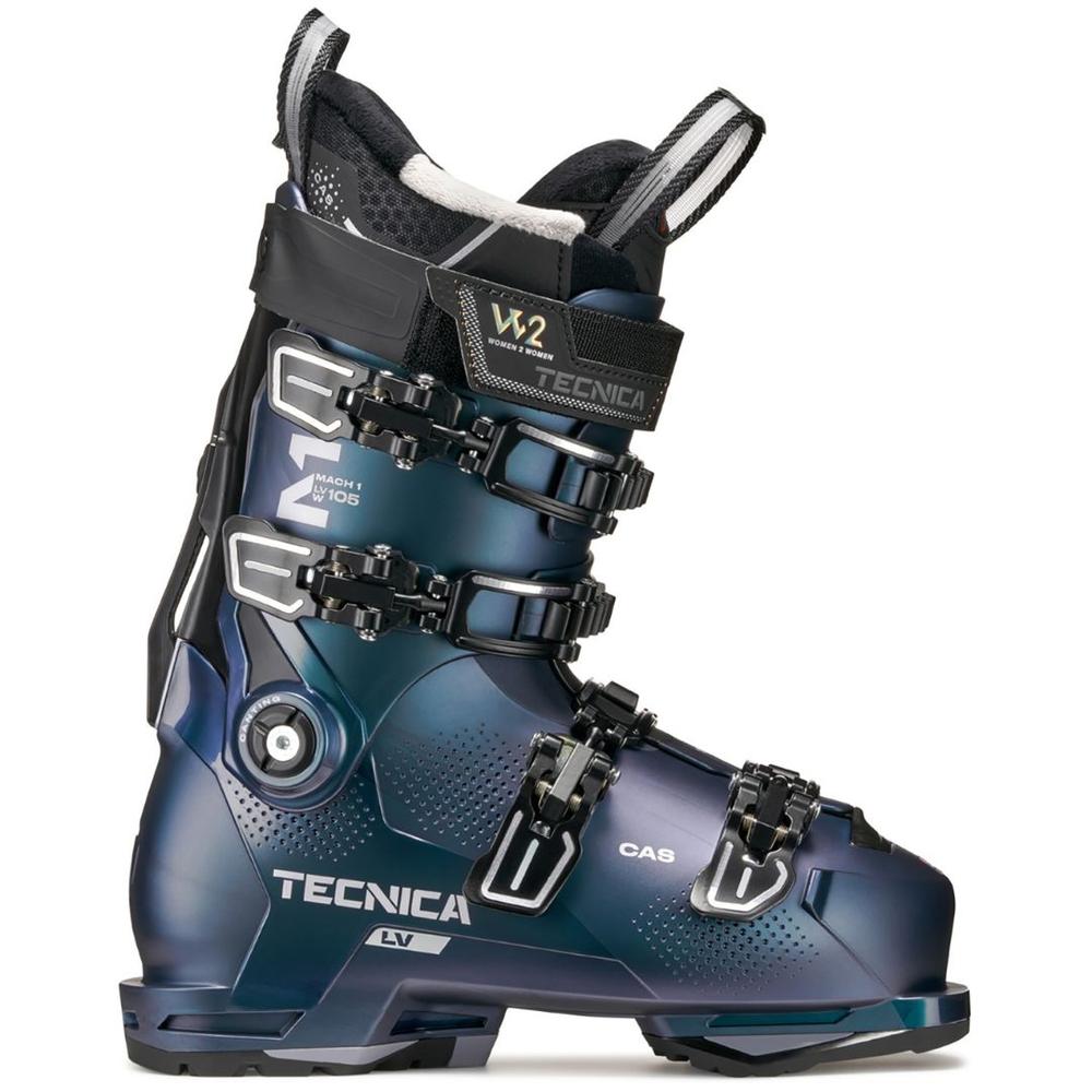 Tecnica Women's Mach1 LV 105 Ski Boots 2026 IRIDESCENTGREEN
