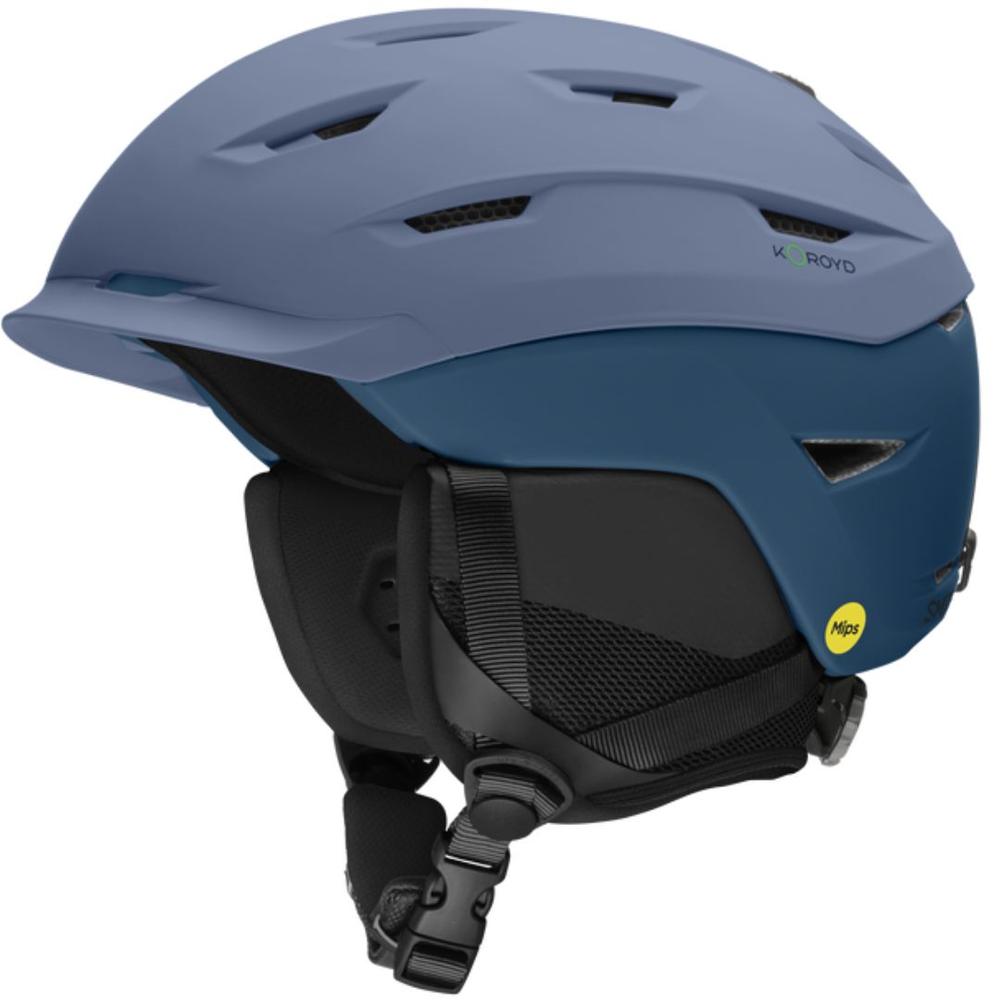Smith Level MIPS Snow Helmet MATTEGRANITEBLUE/MEDITERRANEAN