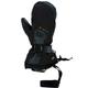 Therm-ic Men's Ultra Heat Boost Ski Mittens - Medium/Large BLACK