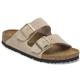 Birkenstock Women's Arizona Suede Leather Sandals SANDCASTLE