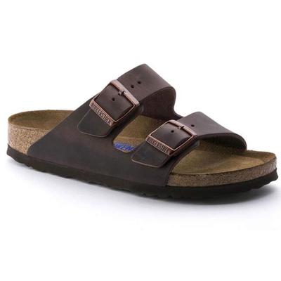 Birkenstock Men's Arizona Soft Footbed Oiled Leather Sandals