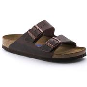 Birkenstock Men's Arizona Soft Footbed Oiled Leather Sandals