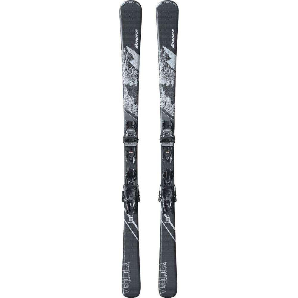 Nordica Women's Wild Belle 74 Skis + TP2 Comp 10 2026 BLACK/BLUE