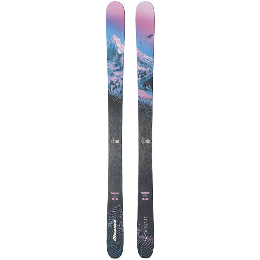 Nordica Women's Santa Ana 92 Skis 2026 LAVENDER/BLUE/BLACK