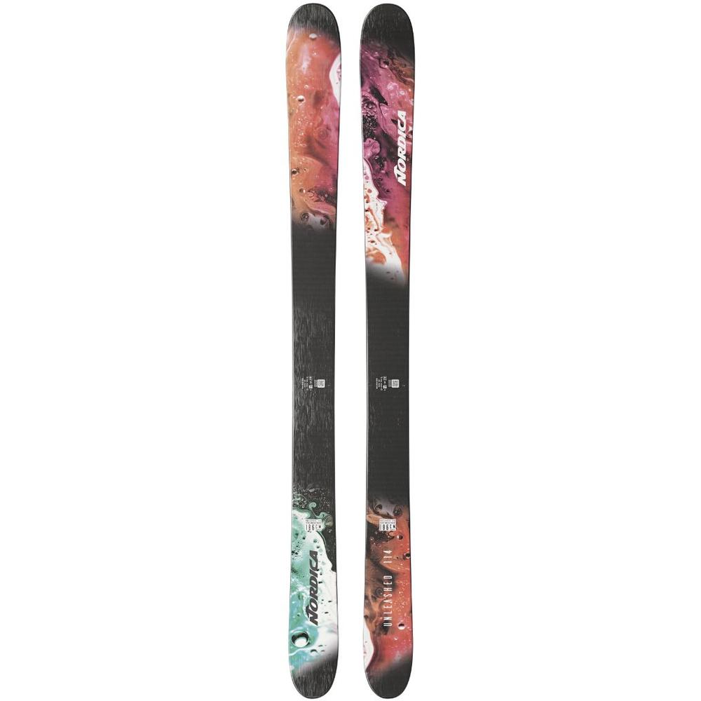 Nordica Unleashed 114 Skis 2026 OILSLICKORANGE