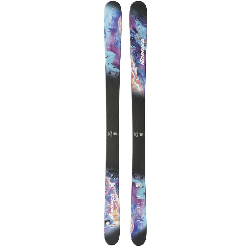 Nordica Unleashed 98 Skis 2026 OILSLICKTURQOUISE