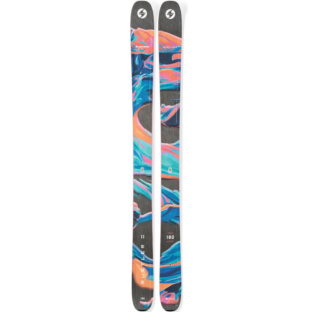 Blizzard Rustler 11 Skis 2026 BLACK/ORANGE