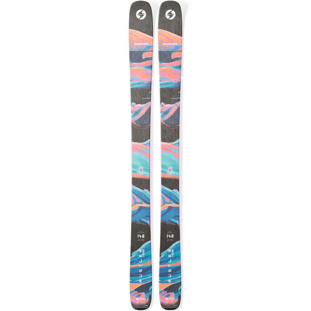 Blizzard Youth Rustler Team Skis 2026 BLACK/ORANGE