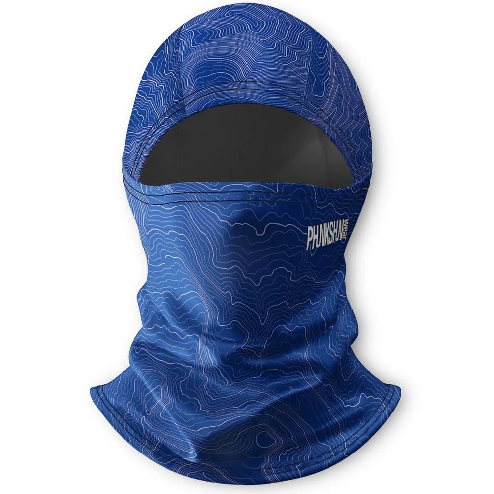 Phunkshun Convertible Balaclava - Blue Topo BLUETOPO