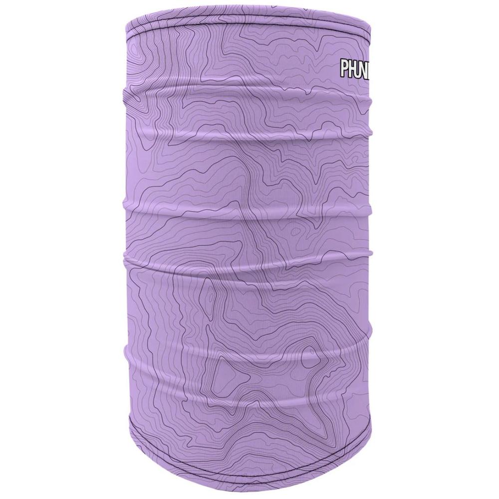 Phunkshun Single Tube Neck Gaiter - Lilac Topo LILAC