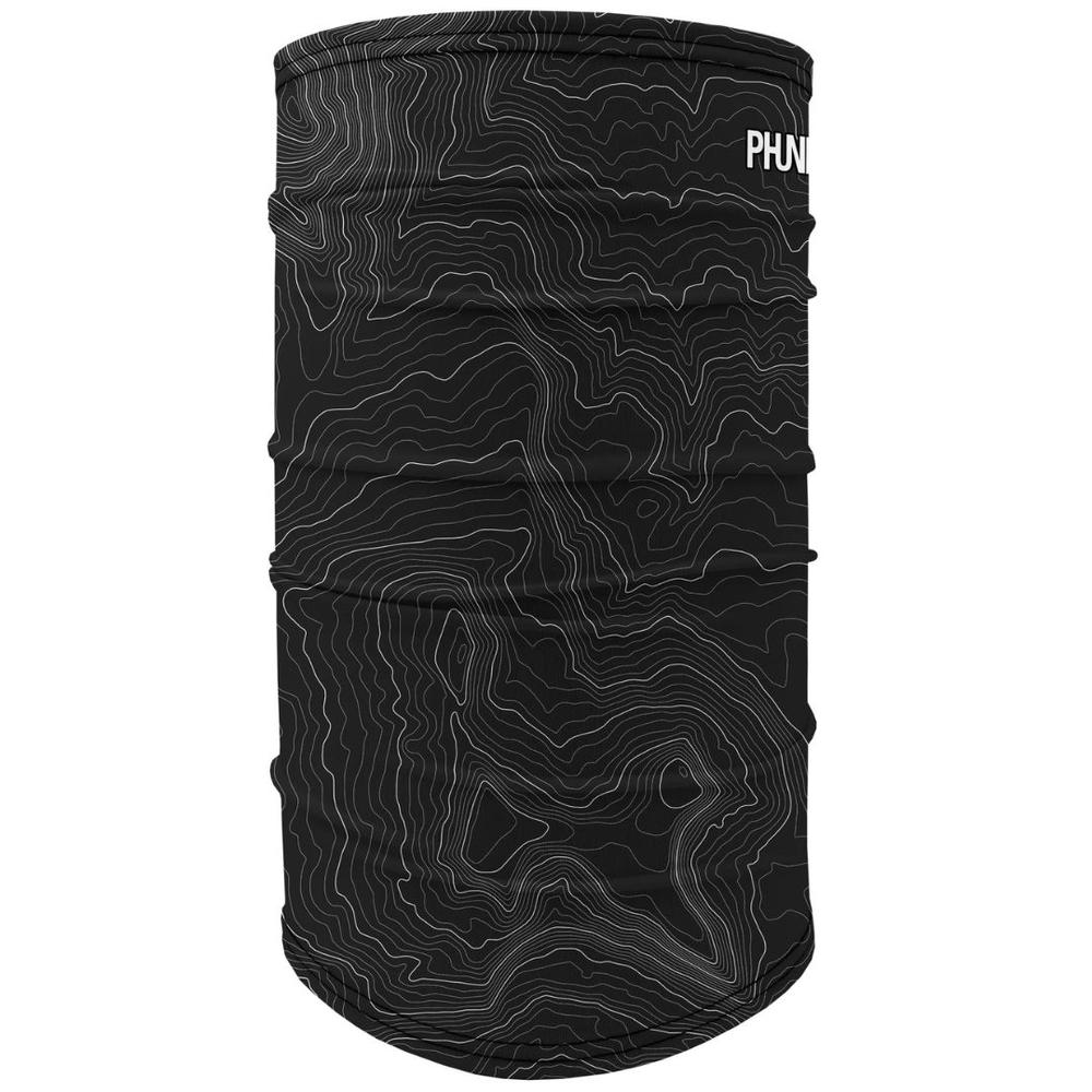 Phunkshun Single Tube Neck Gaiter - Black Topo BLACKTOPO
