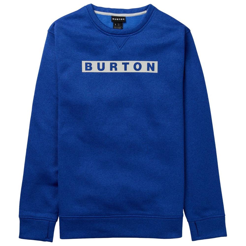 Burton Men's Oak Crewneck Pullover JAKEBLUEHEATHER