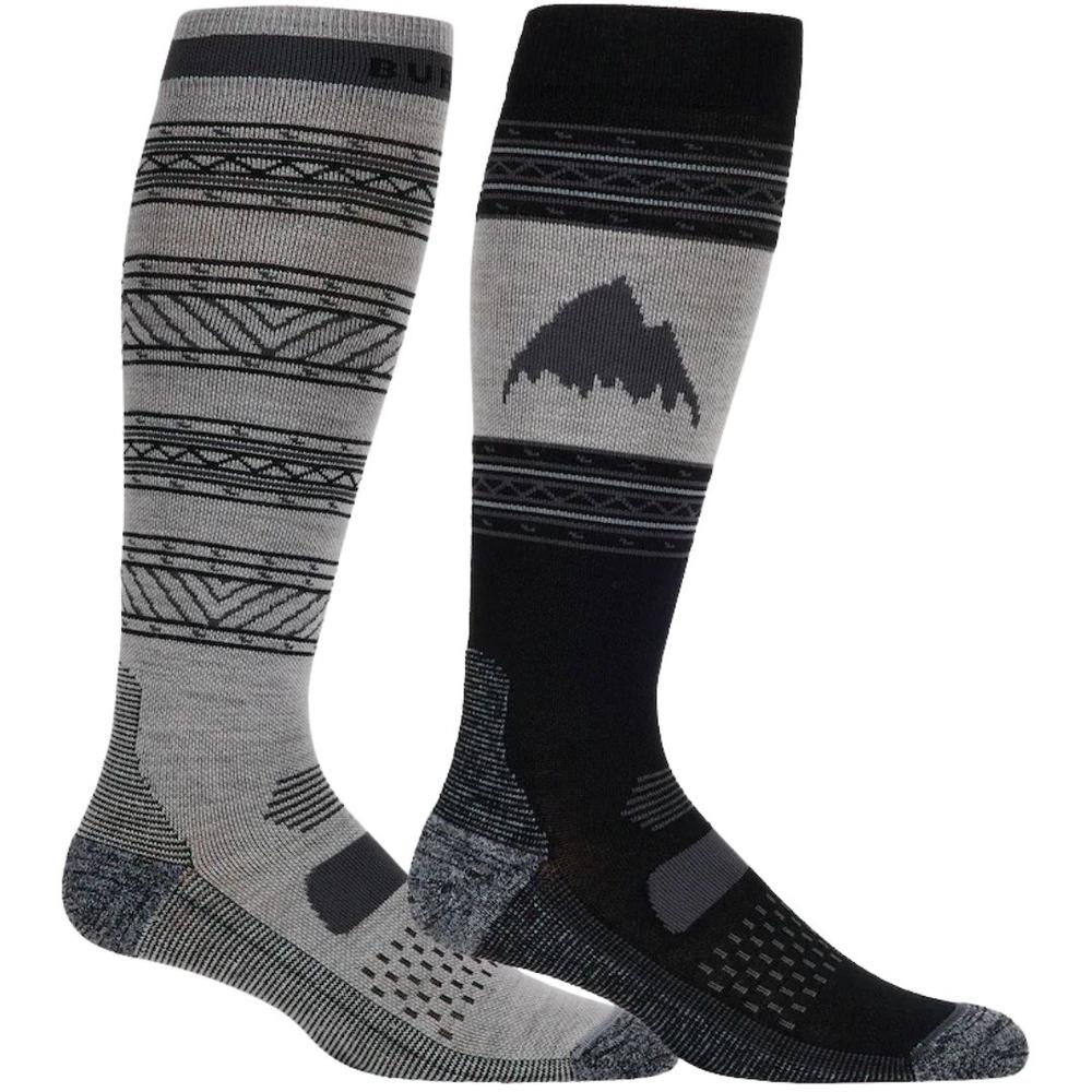 Burton Men's Performance Lightweight Socks (2 Pack) TRUEBLACK