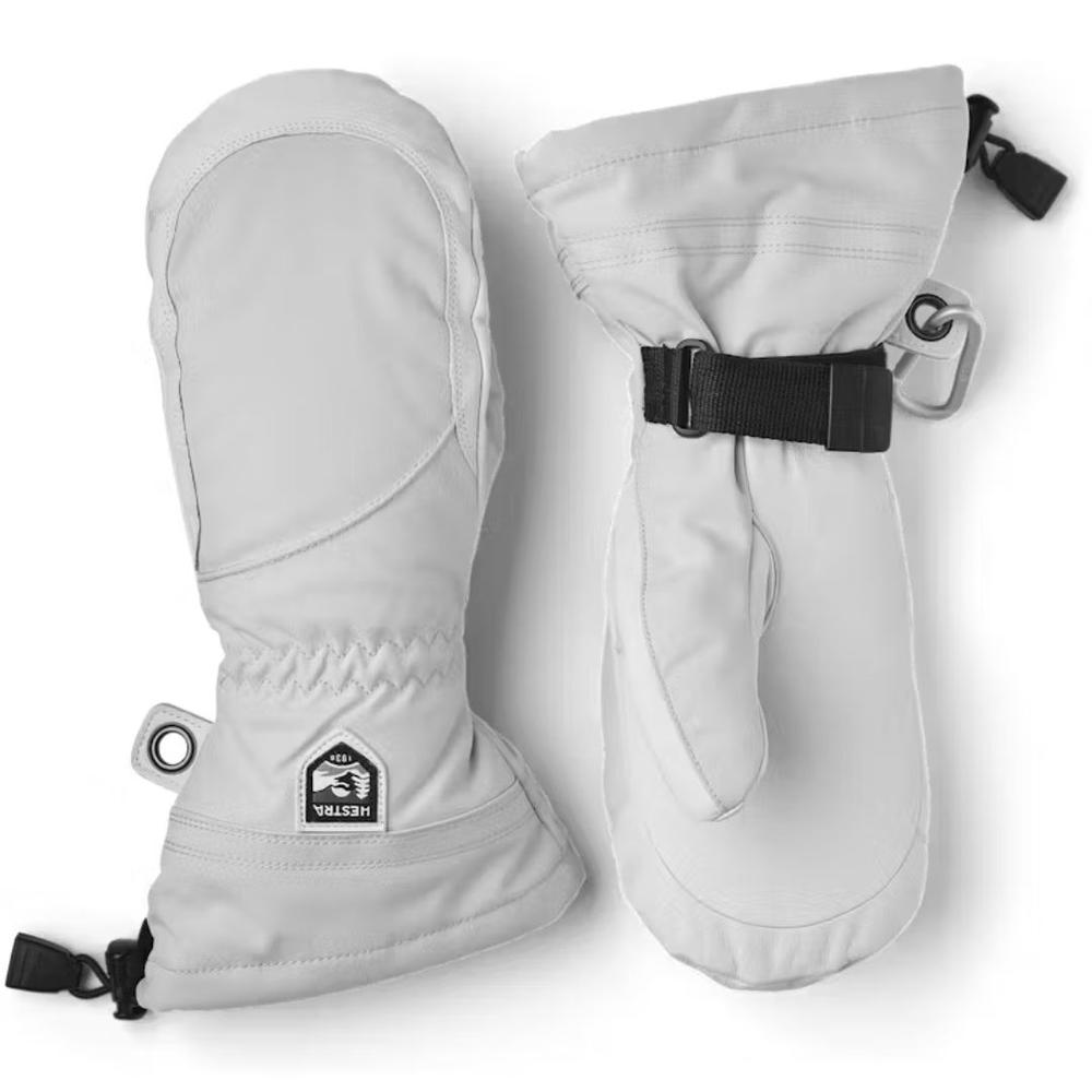 Hestra Women's Heli Mitts GREY/OFFWHITE