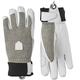 Hestra Women's Army Leather Patrol Gloves LIGHTGREY