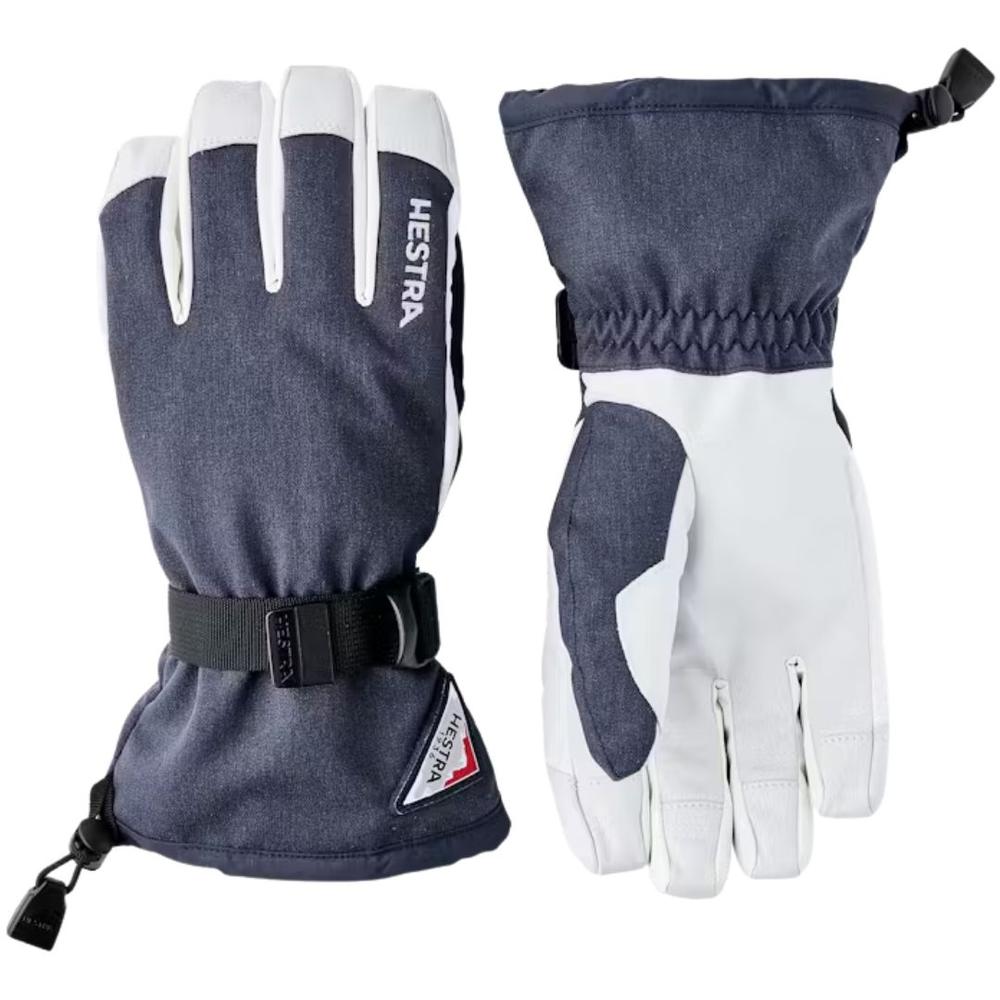Hestra Powder Gauntlet Gloves NAVY/OFFWHITE