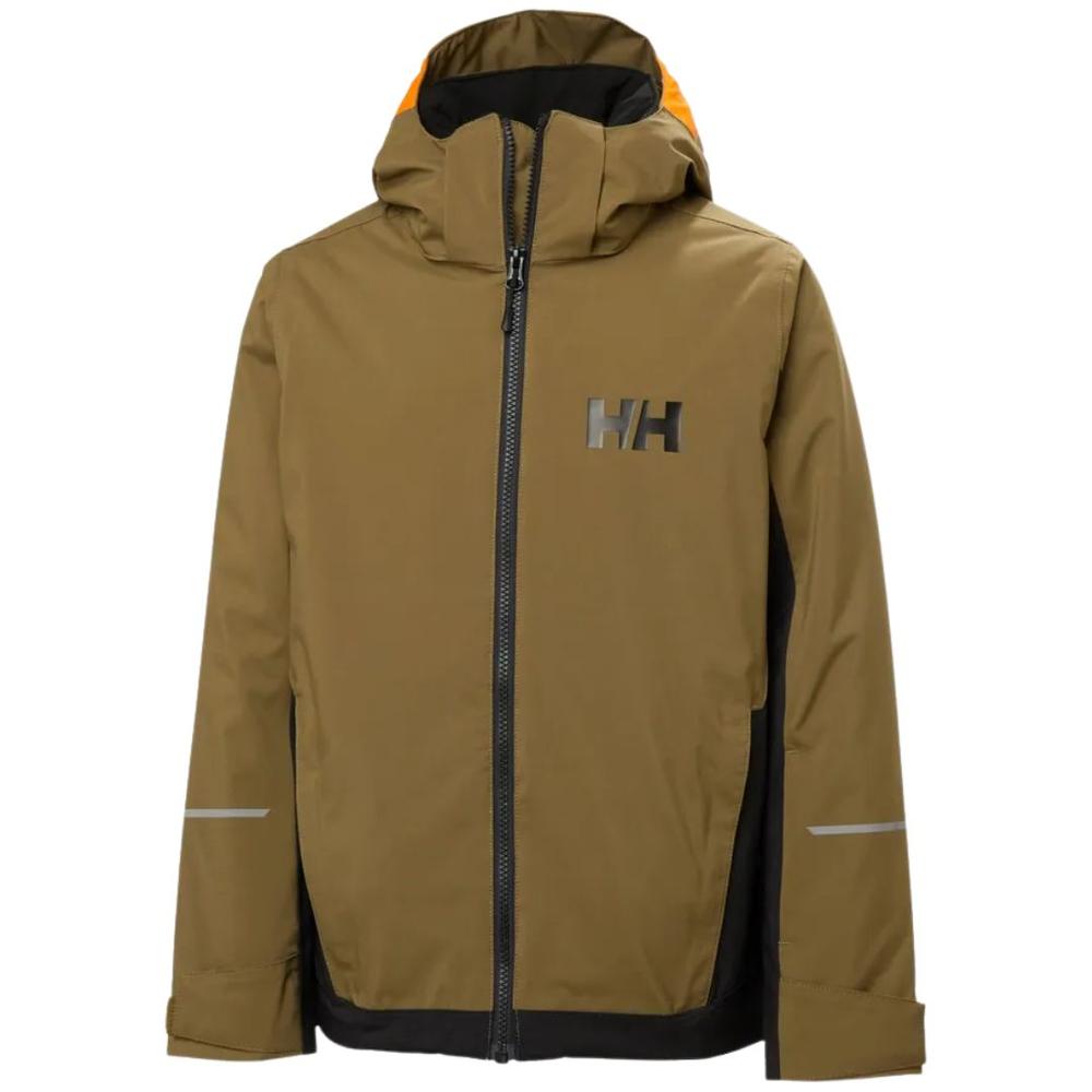 Helly Hansen Juniors’ Quest Ski Jacket SEPIA