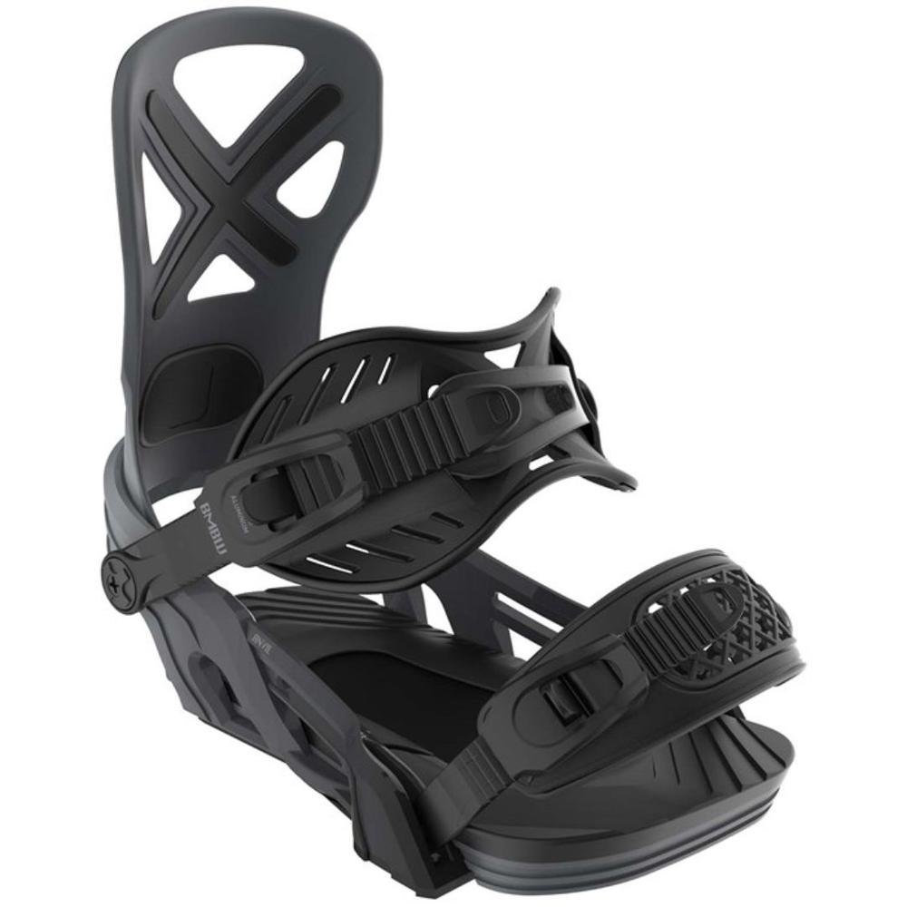 Bent Metal Anvil Snowboard Bindings 2026 BLACK/GREY