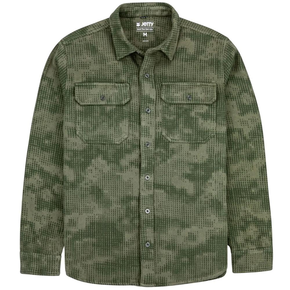 Jetty Men's Horizon Heavy Duty Shirt OLIVE