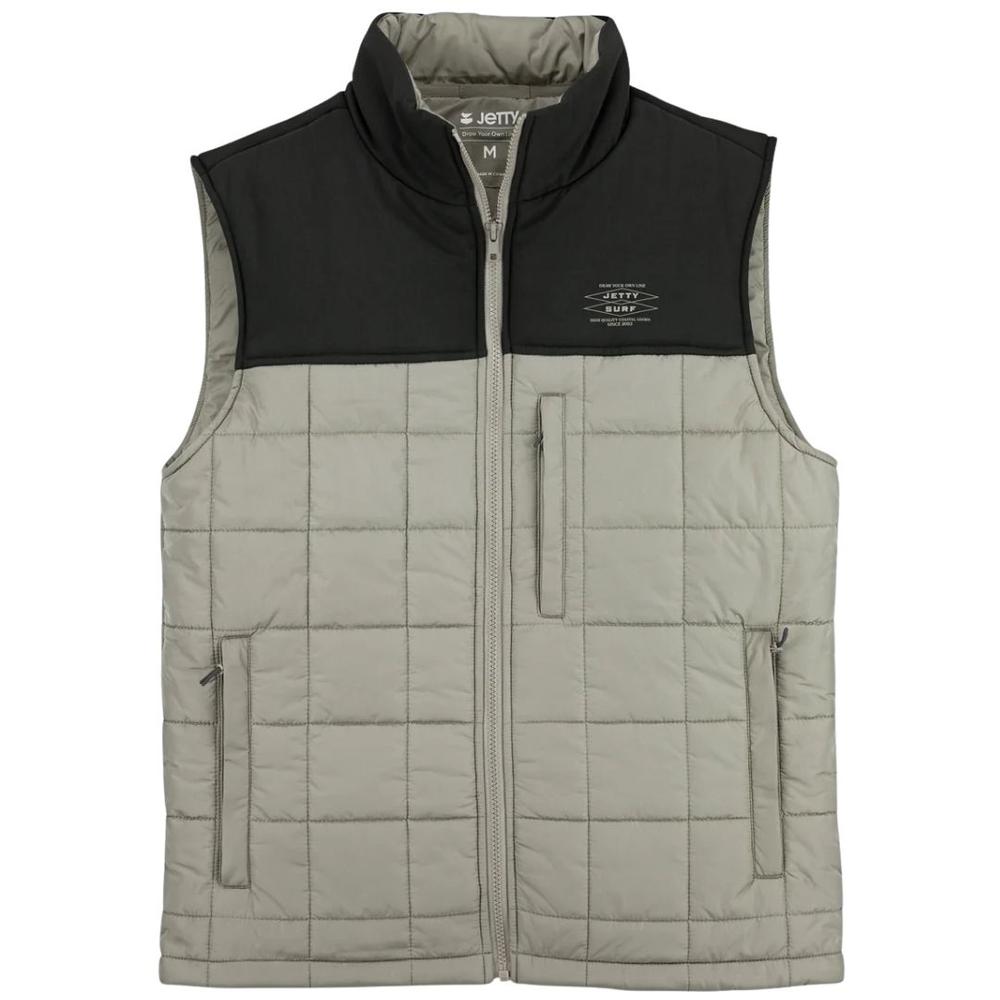 Jetty Men's Terrace Vest OYSTERSHELL