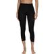 Le Bent Women's Lightweight 3/4 Bottom Base Layer BLACK