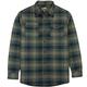 Jetty Men's Breaker Flannel BROWN