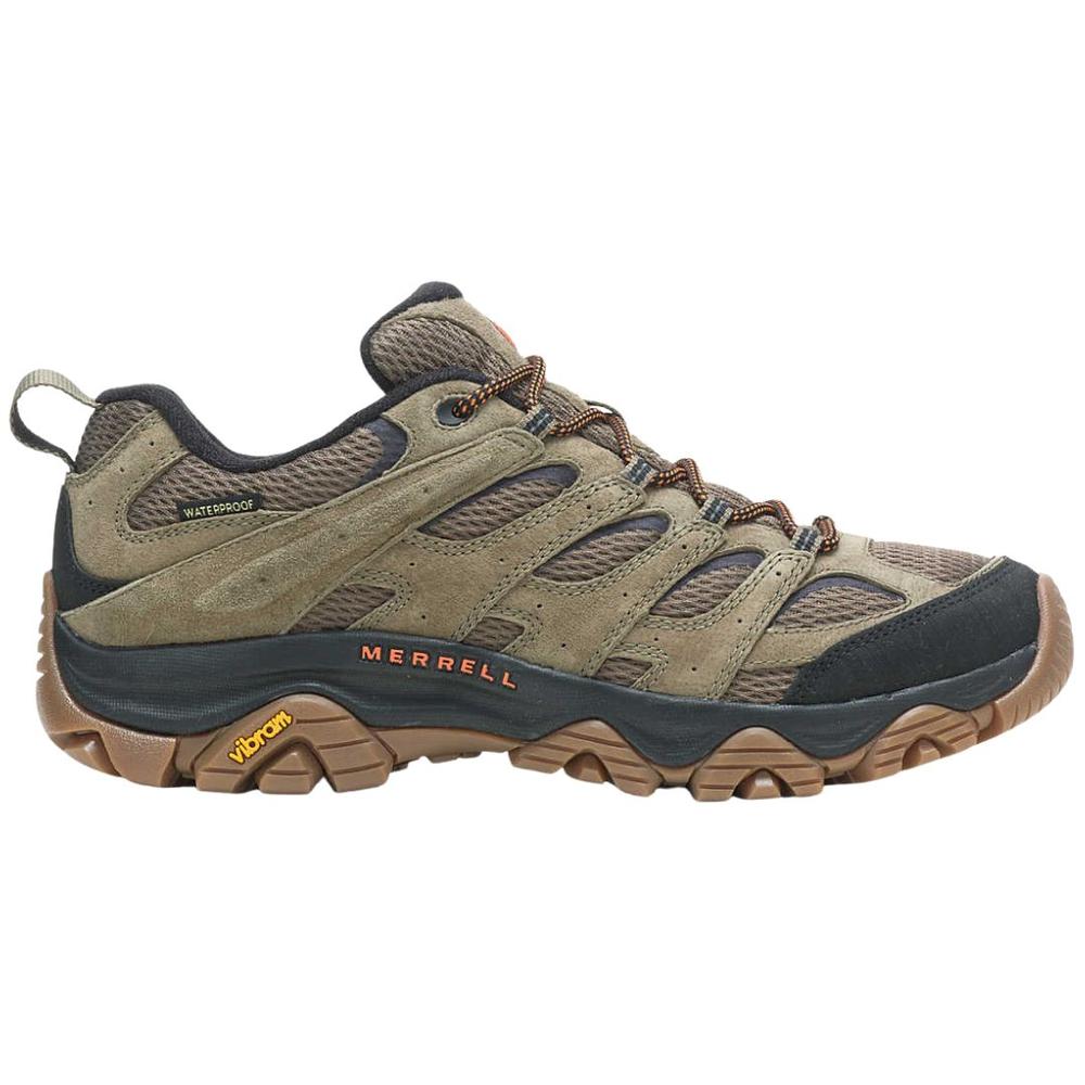 Merrell Men's Moab 3 Waterproof Hiking Shoes OLIVE/GUM