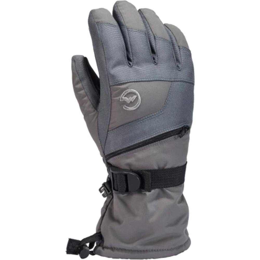 Gordini Kids' Ultra Drimax Gauntlet Gloves GUNMETAL