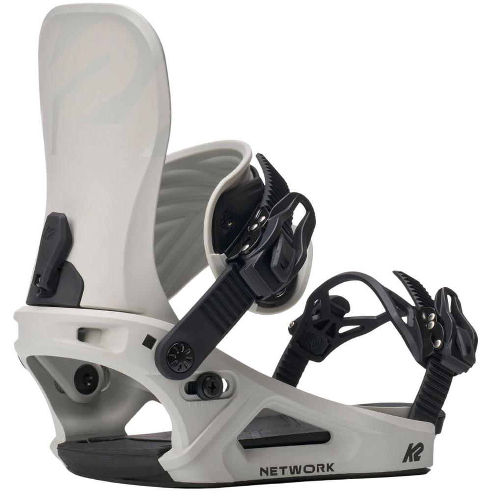 K2 Women's Network Snowboard Bindings 2026 GREY