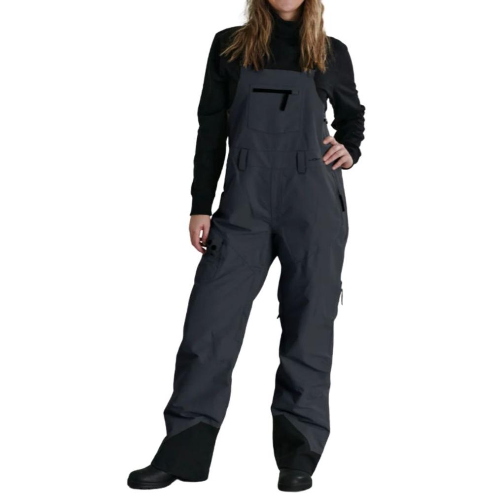 Liquid Women's Celestia Lined Bib Pants CHARCOAL